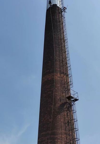 煙囪刷航標(biāo)、煙囪刷涂料