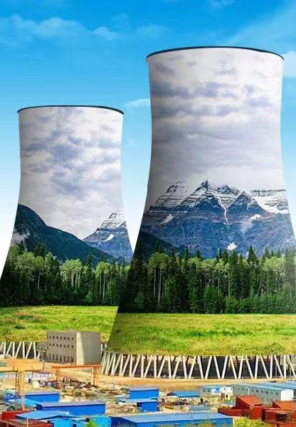 煙囪刷航標(biāo)、煙囪刷涂料